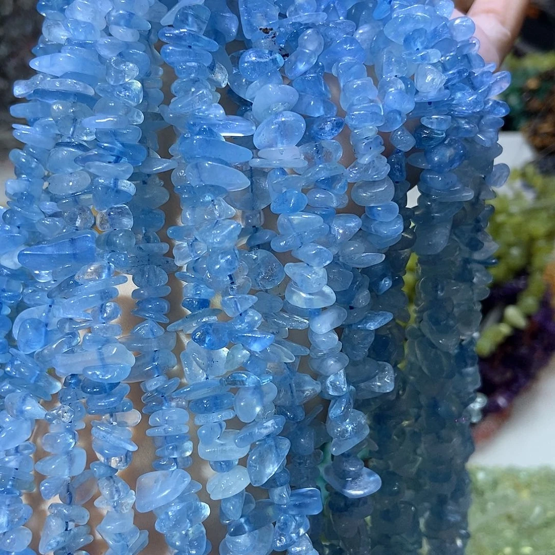 水晶珠宝半成品未镶嵌海蓝宝