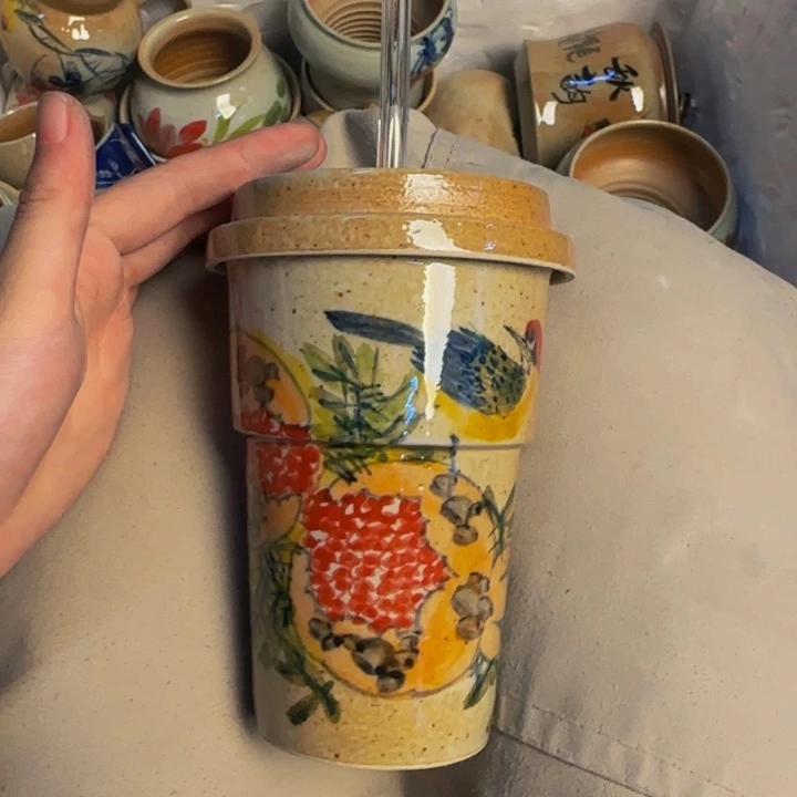 瓷片景德镇陶瓷手工手绘