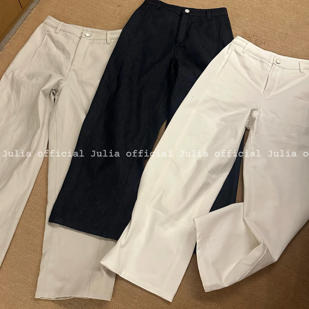 Julia姐姐】“清潭洞”韩系简约百搭休闲裤