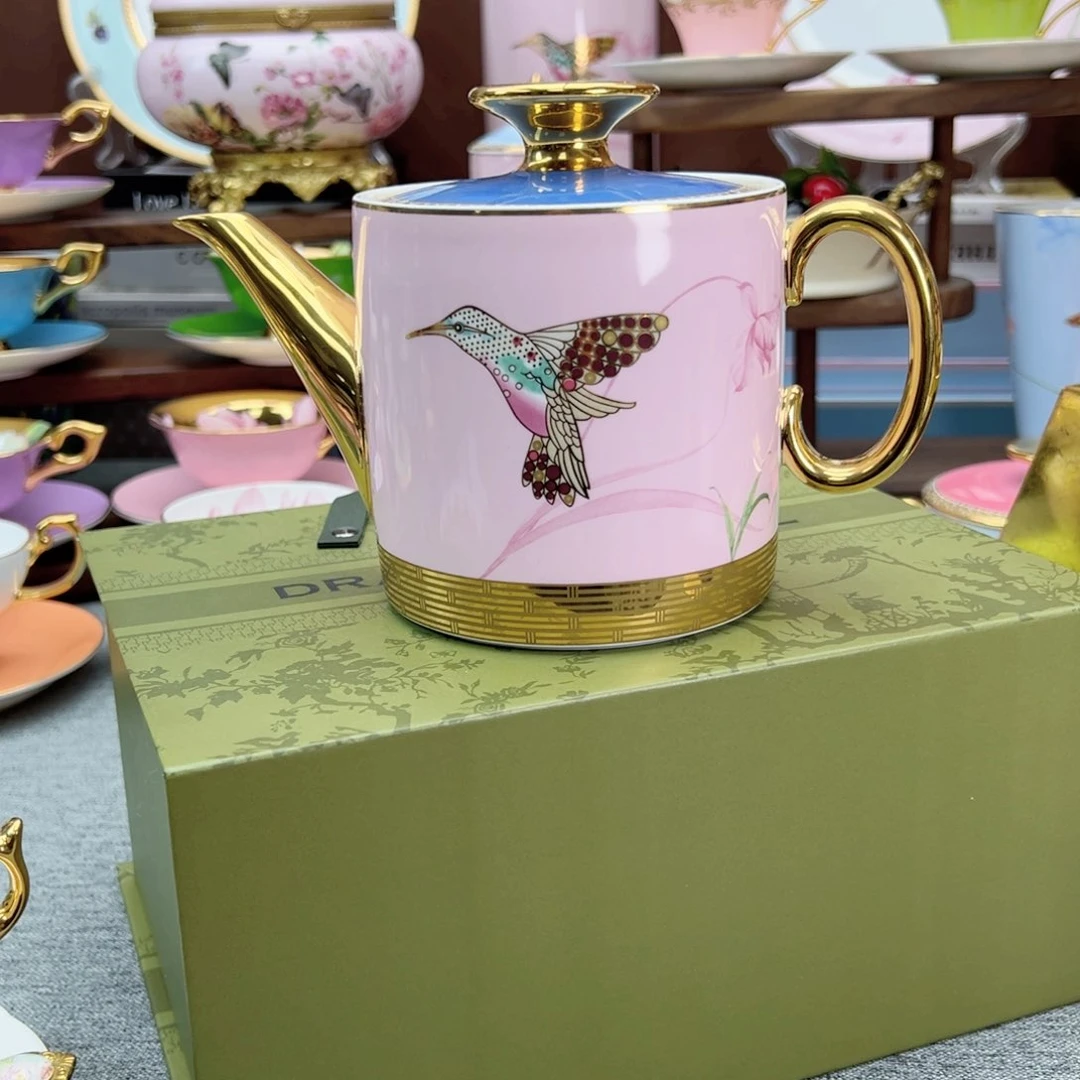 自然写生卡特兰茶壶礼盒