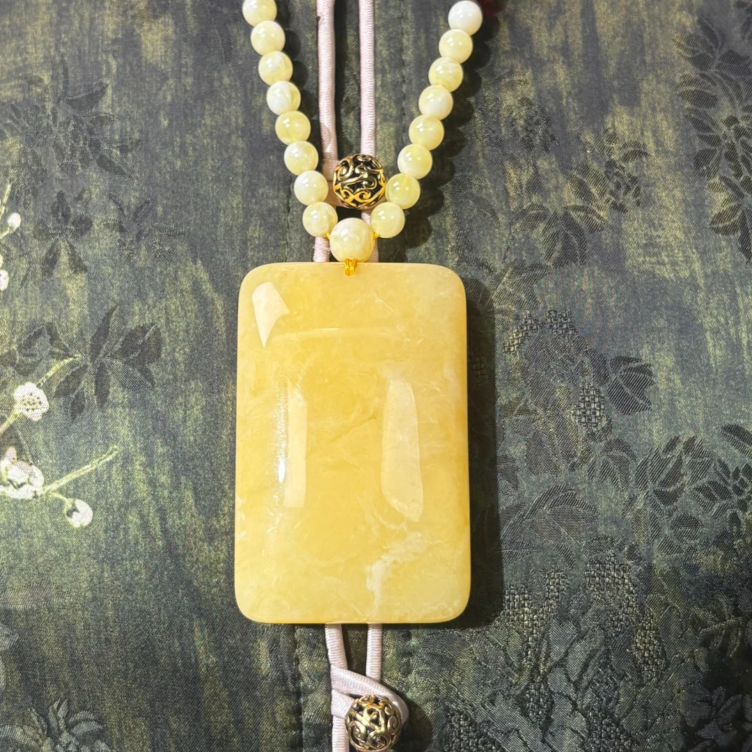 DXF9911波斯新蜜  珠链款无事牌吊坠项链