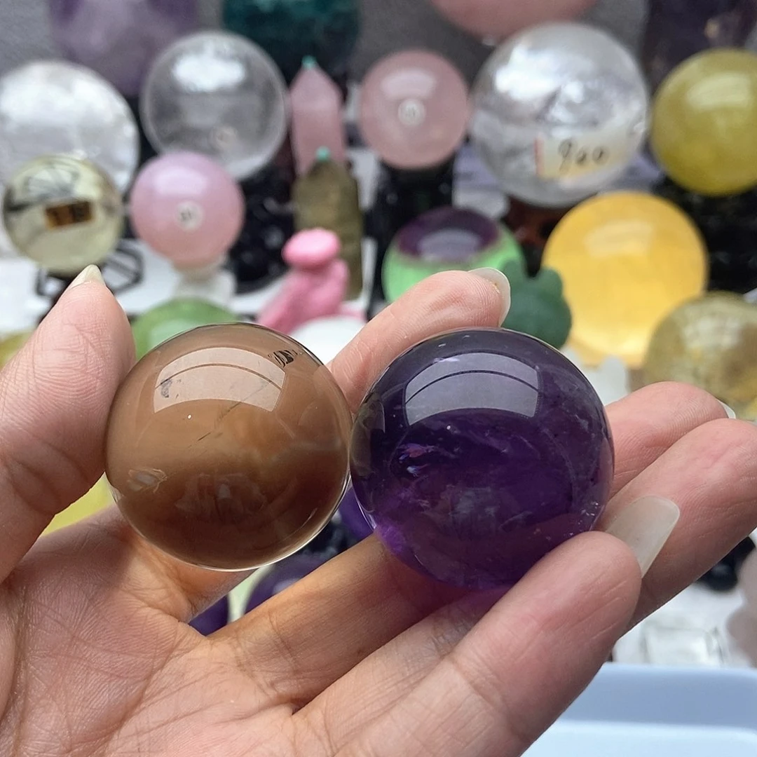 包***天水晶珠宝半成品未镶嵌9号