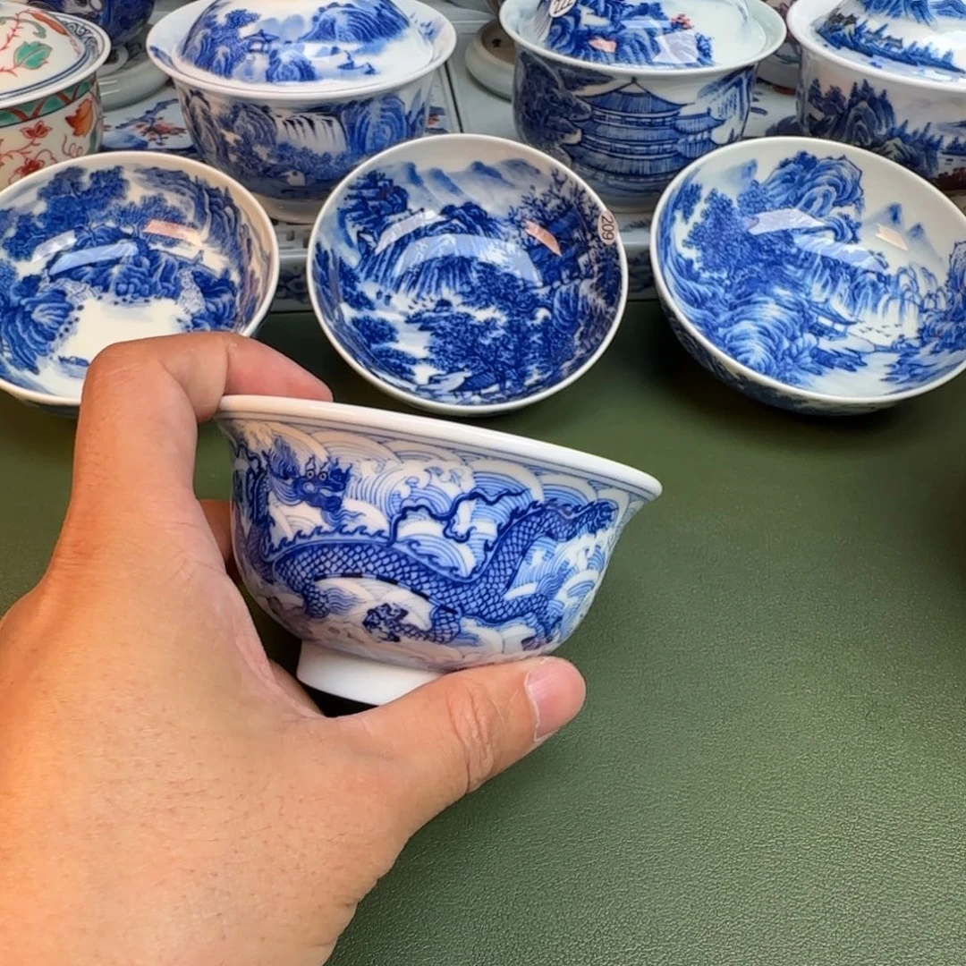 陶纯手工纯手绘茶具269