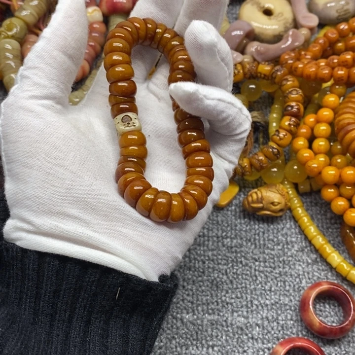 牛骨手串/手链牦牛骨