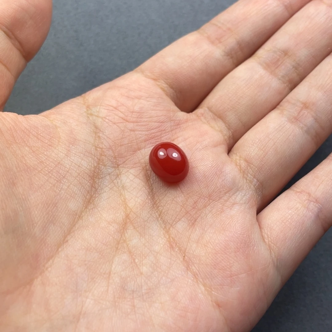 ****️南红玛瑙未镶嵌配饰10.9mm