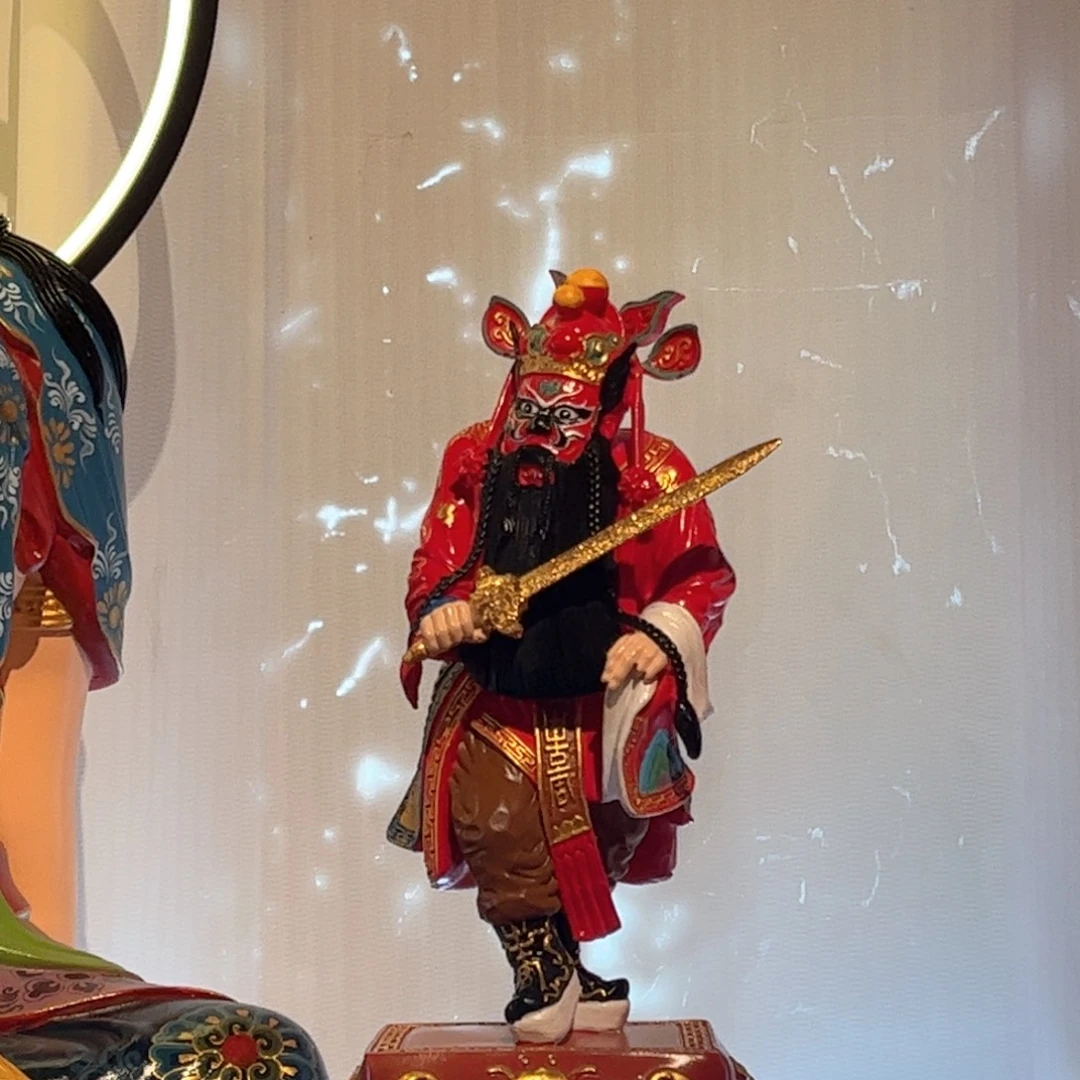 软陶天师钟馗家居装饰