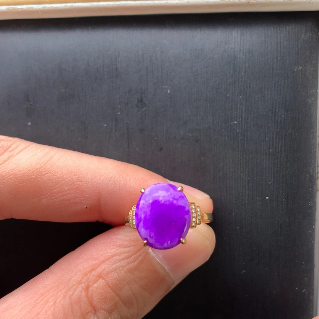 苏纪石（舒俱来）18K金镶嵌戒指