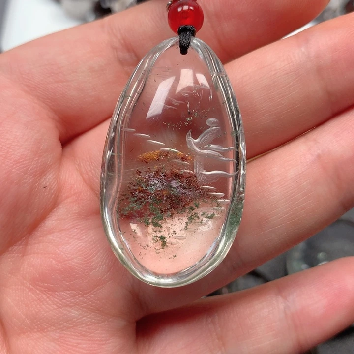 未镶嵌颈饰水晶江****筑水晶