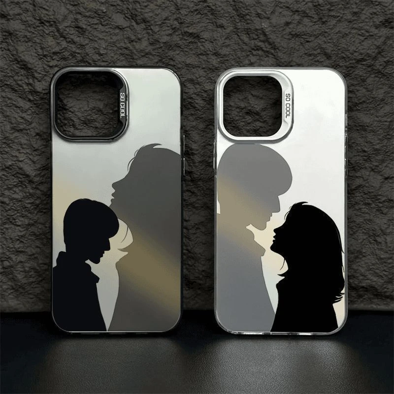 iPhone14小众16苹果17创意情侣人影13ProMax手机壳硬适用15畅享80
