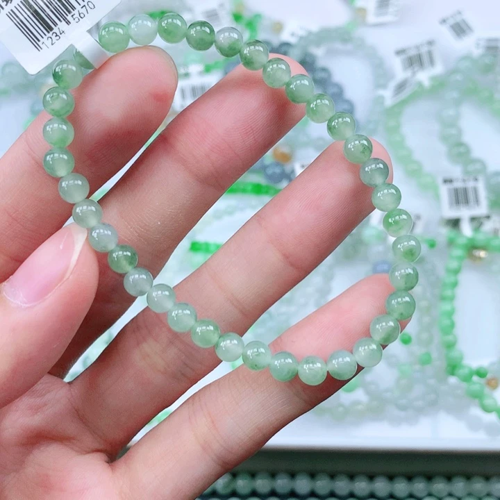 未镶嵌手链翡翠翡翠