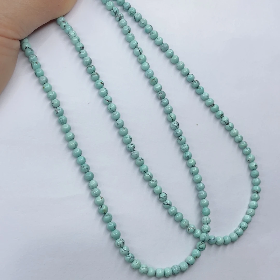 绿松石未镶嵌颈饰