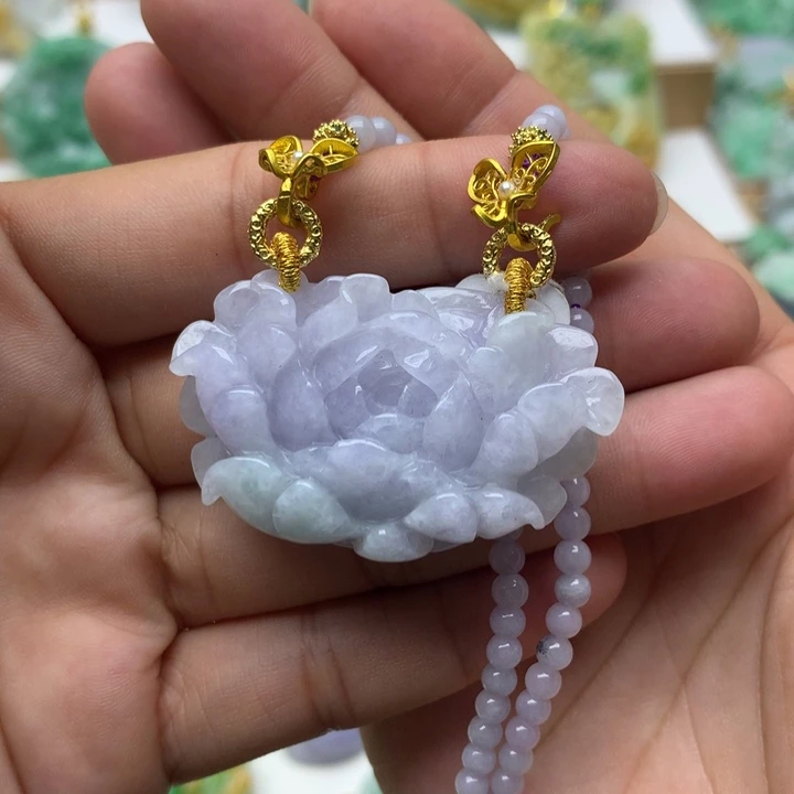 颈饰未镶嵌翡翠翡翠