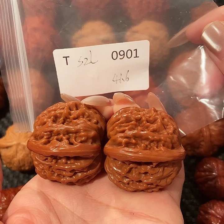 吊坠文玩核桃四座楼41