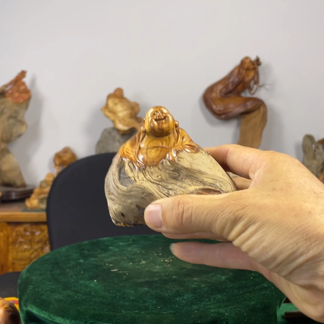 小****柏木（崖柏）乐乐摆件