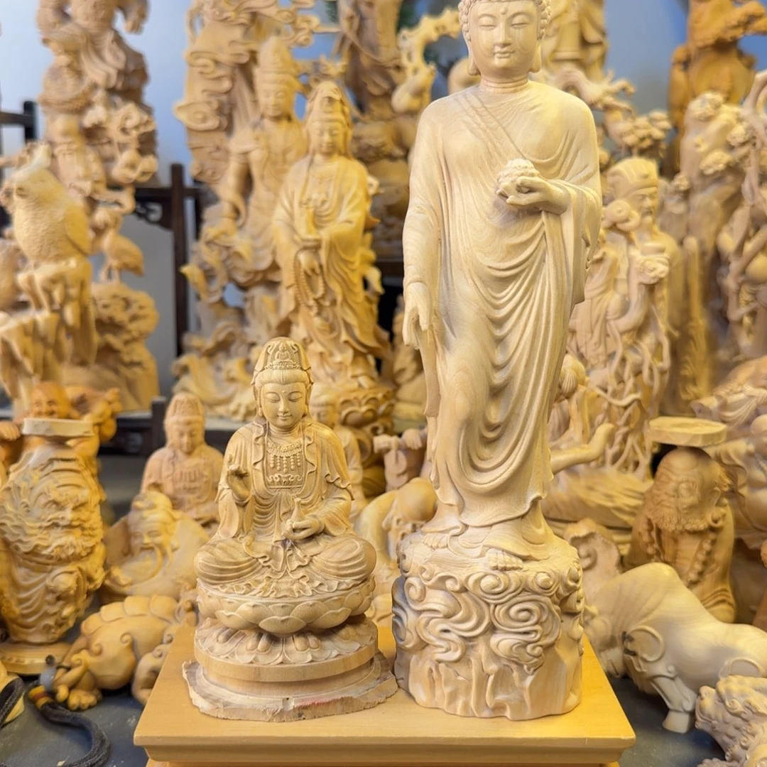 黔***水黄杨木小叶黄杨木10高坐莲观音22高阿咪陀佛