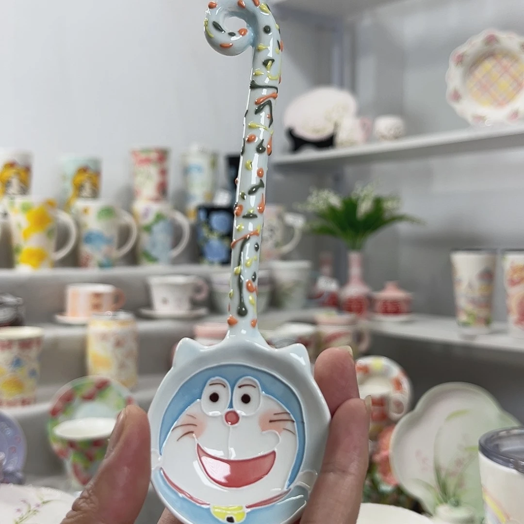 手绘高温釉下彩陶瓷