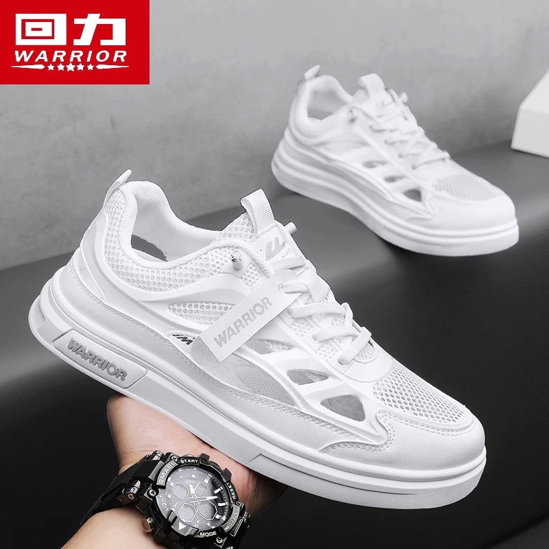 回力男鞋小白鞋夏季镂空网面鞋休闲板鞋子男士防滑防臭涉水溯溪鞋