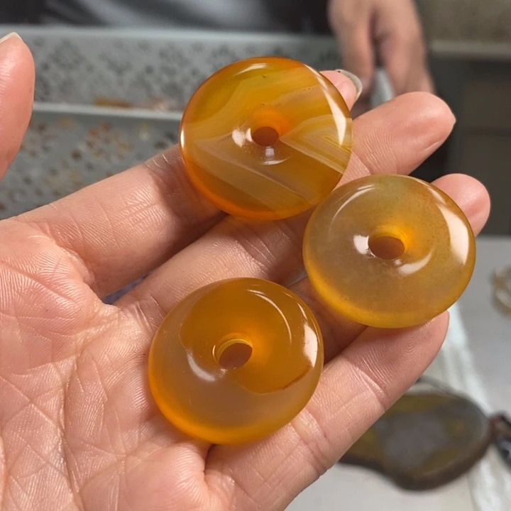 玛瑙/玉髓吊坠(不含链)未镶嵌