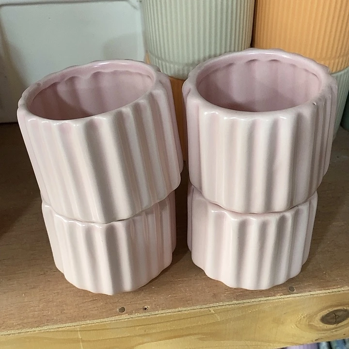 摆件陶盆有孔 瑕疵介意勿拍