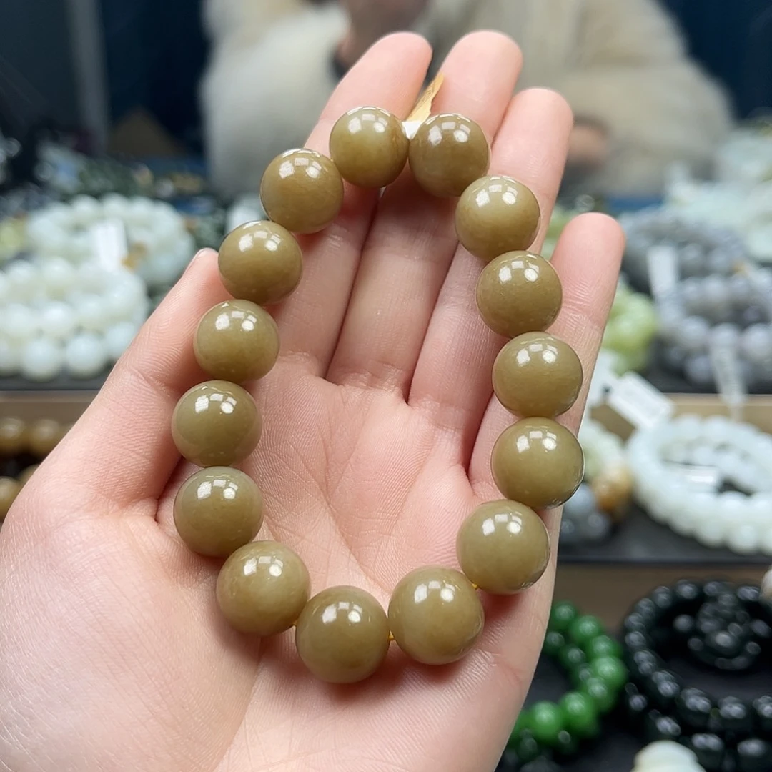 和田玉手链未镶嵌