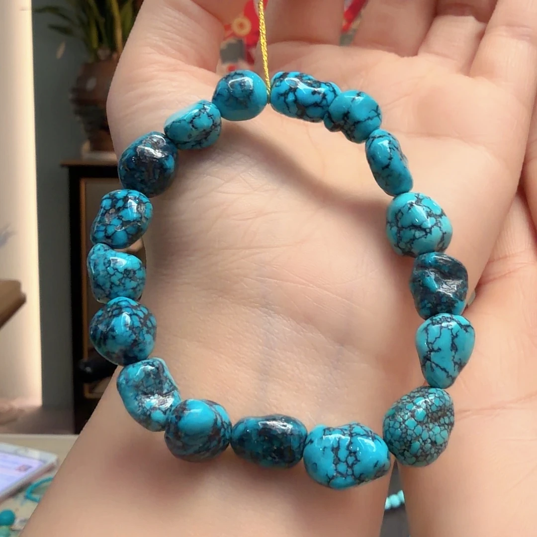 绿松石未镶嵌颈饰