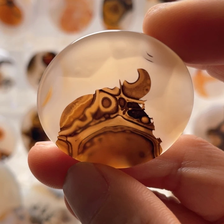 玛瑙/玉髓吊坠(不含链)未镶嵌