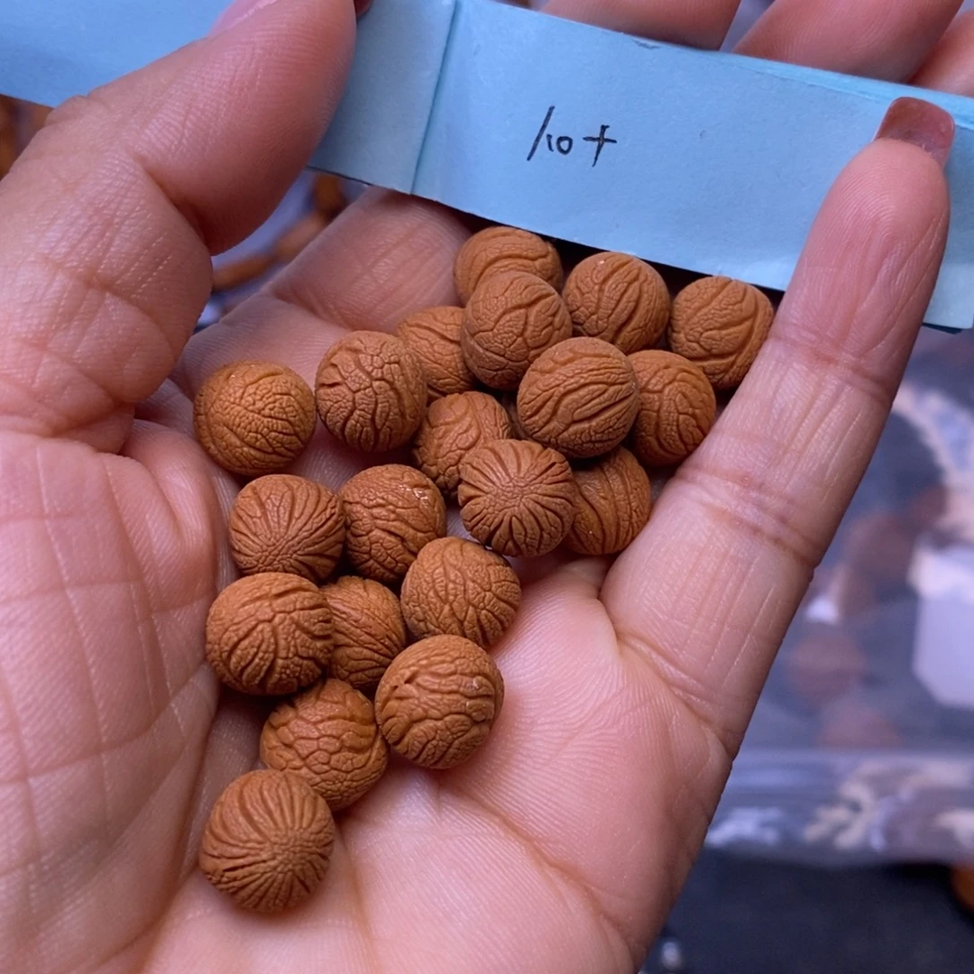 秦岭龙纹桃核21颗