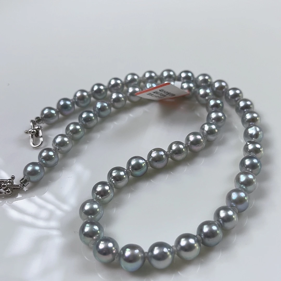 海水珍珠颈饰未镶嵌真多麻7.5-8