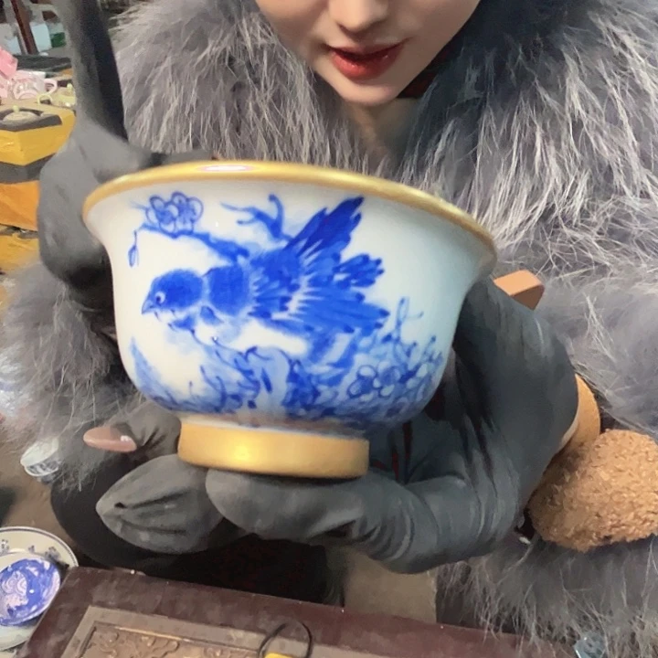 陶其他景德镇高温瓷压手杯