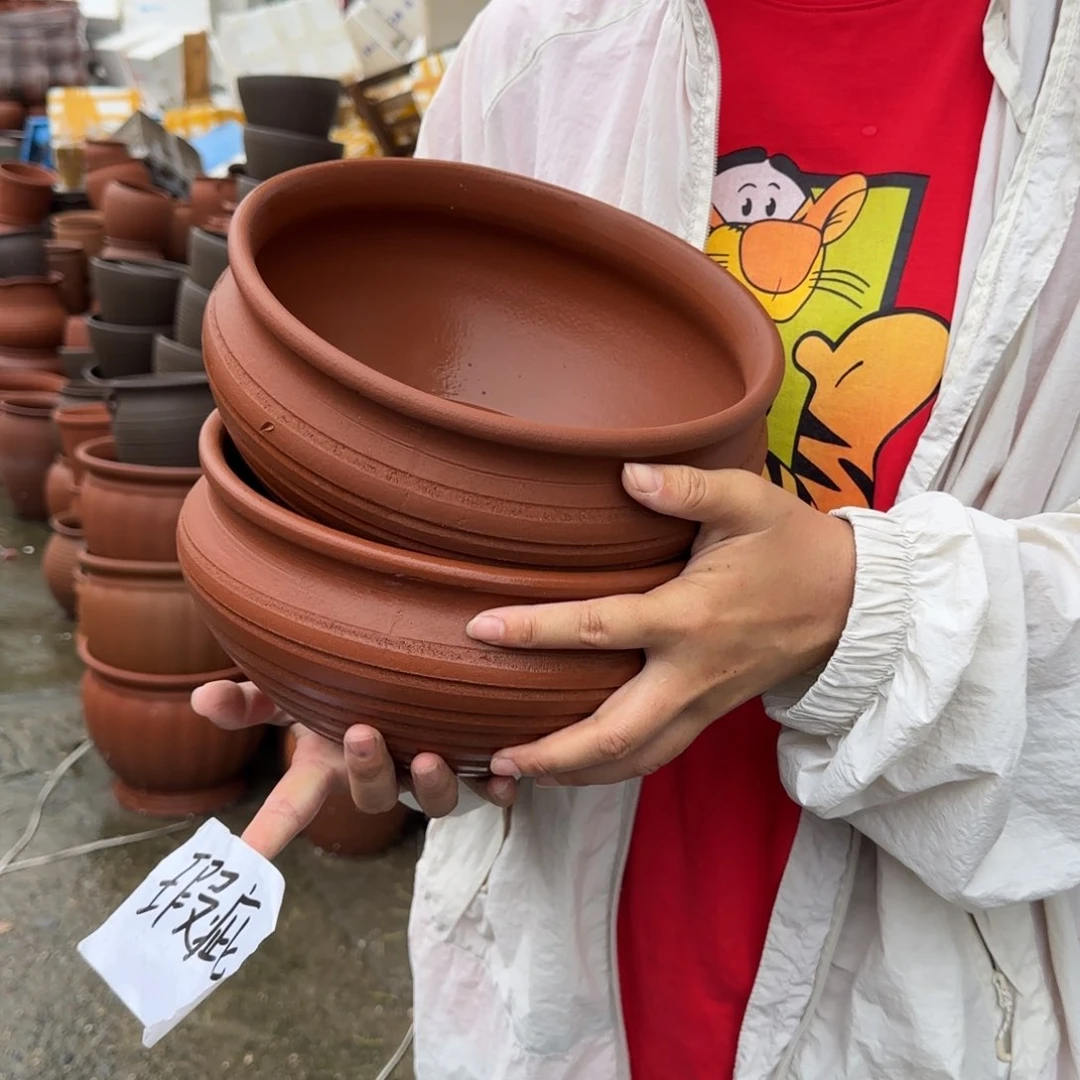 紫砂花瓶口24高12宜兴紫砂瑕疵口失圆