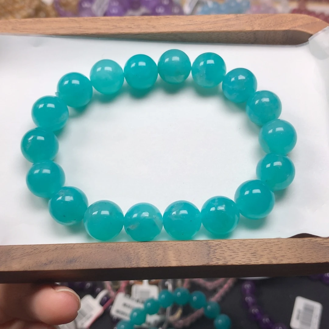 水晶手链未镶嵌冰透天河12咪