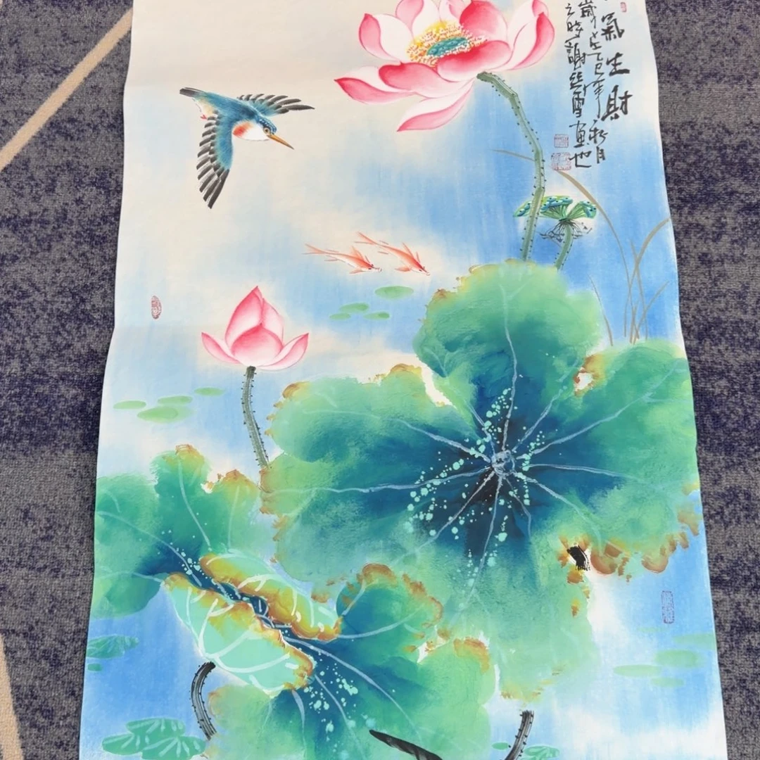 国画国画作品展山水花鸟