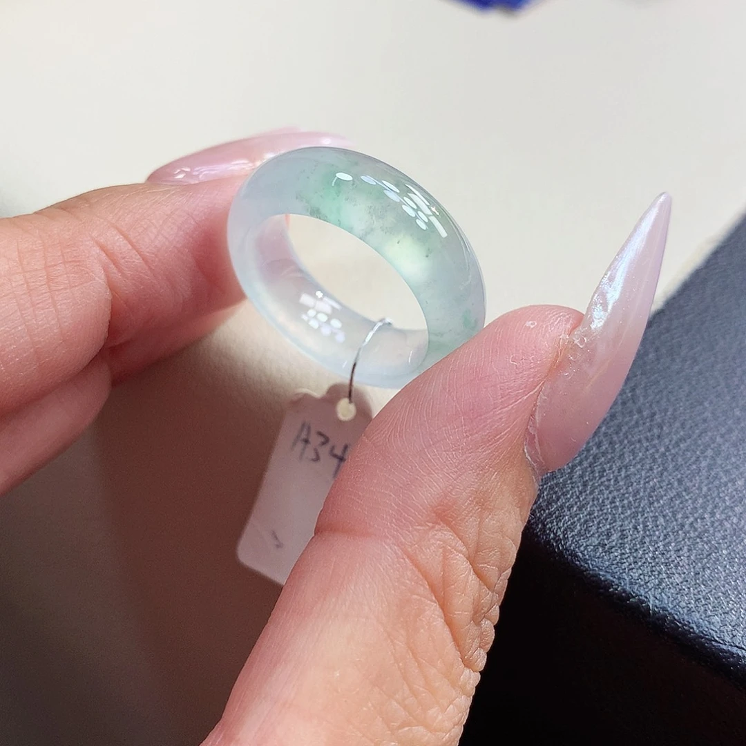 未镶嵌戒指翡翠15号