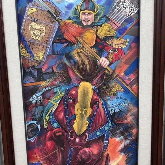 国画我们都是好孩子我想说