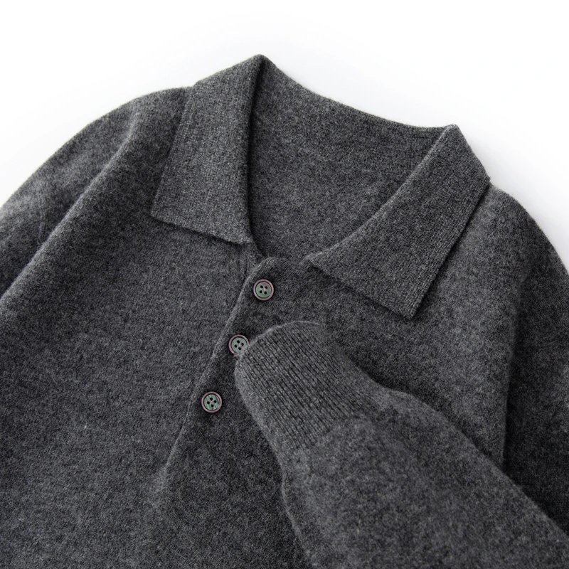 【阿宁】601-800孤品断码剪标轻奢品质男装羊毛T恤长袖POLO衫秋冬款