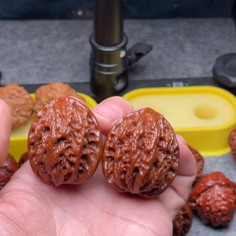 把件文玩核桃虎头36