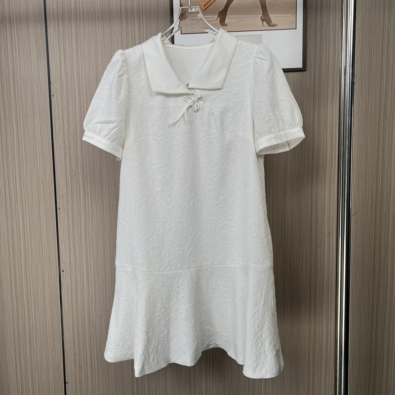 0540品牌撤柜女装剪标春夏时尚设计款气质连衣裙