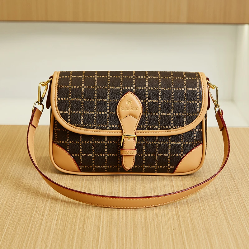 【涛静专属】包包女小众老花斜挎包手提包单肩包大容量手提包1188