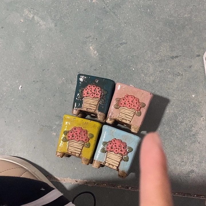 红陶【满10米包邮默认微瑕疵】4个浮力