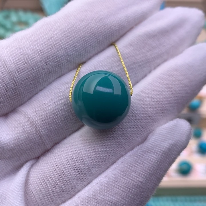 绿松石未镶嵌珠宝奇石16.5