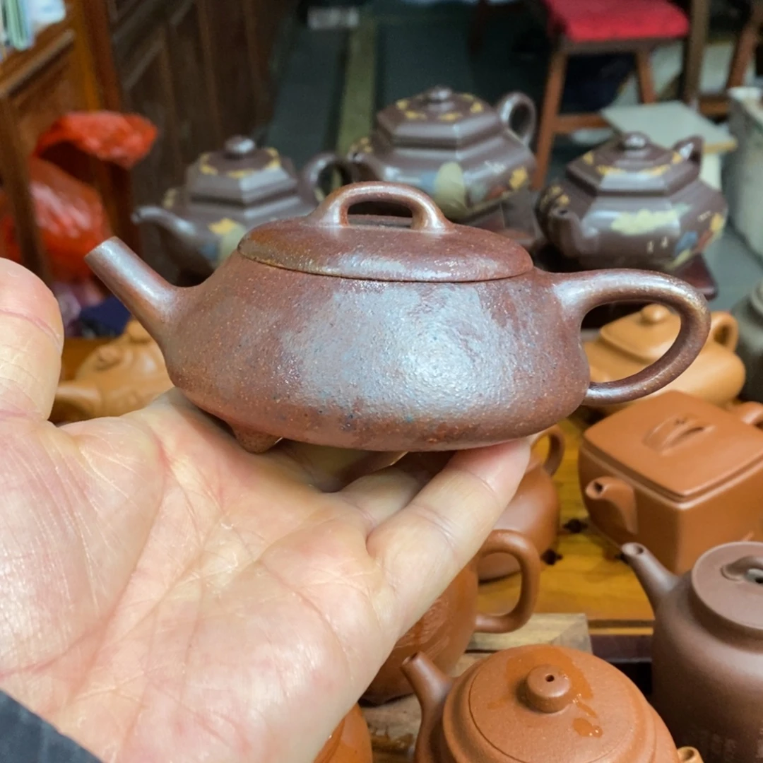 紫砂茶壶紫砂壶柴烧亦瓢……