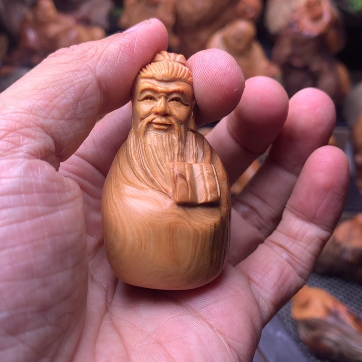 柏木（崖柏）崖柏手把件