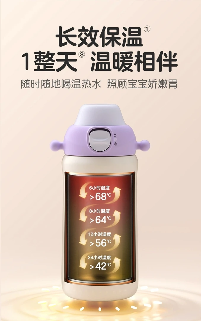 直播专属 婴童保温杯3岁（退货盒损）