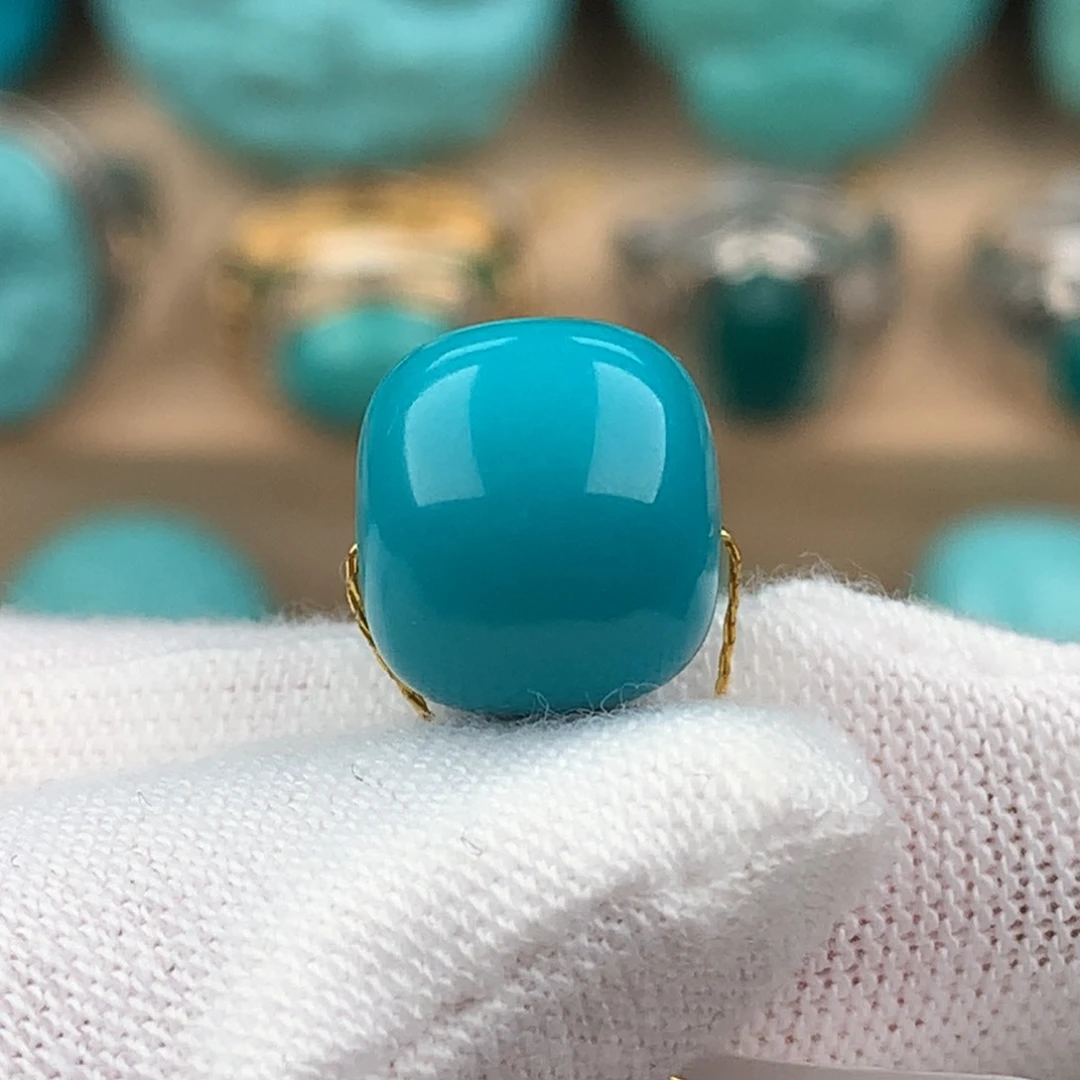 绿松石配饰未镶嵌老型卡11.6*10.7