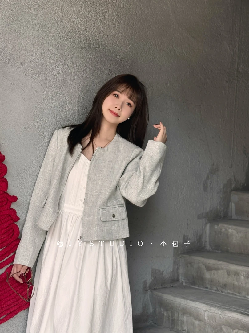 特价款n退n换/春款【小香拉链外套】