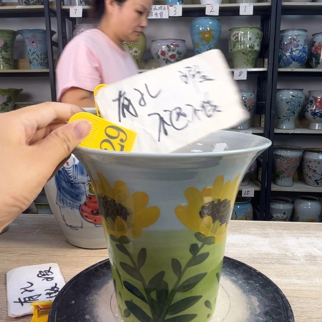 1tc景德镇陶瓷花盆