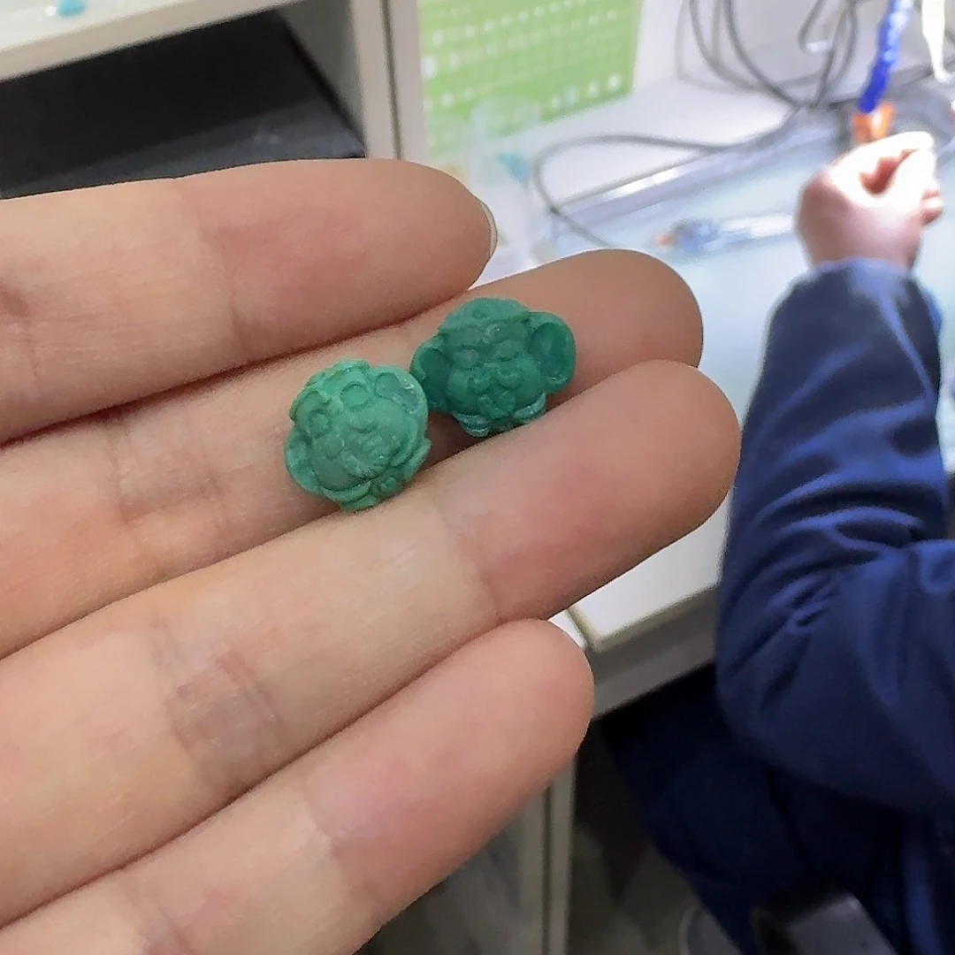 岁***好绿松石未镶嵌珠宝奇石定金