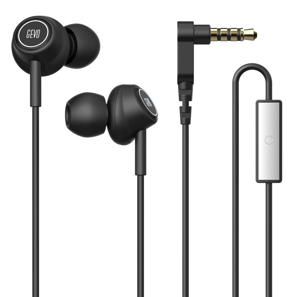 99新 其它 GEVO GV6全套不分颜色线控有线耳机标品#QT243