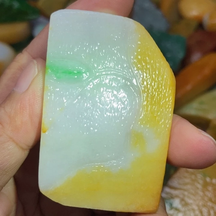 翡翠未镶嵌挂件缅甸翡翠