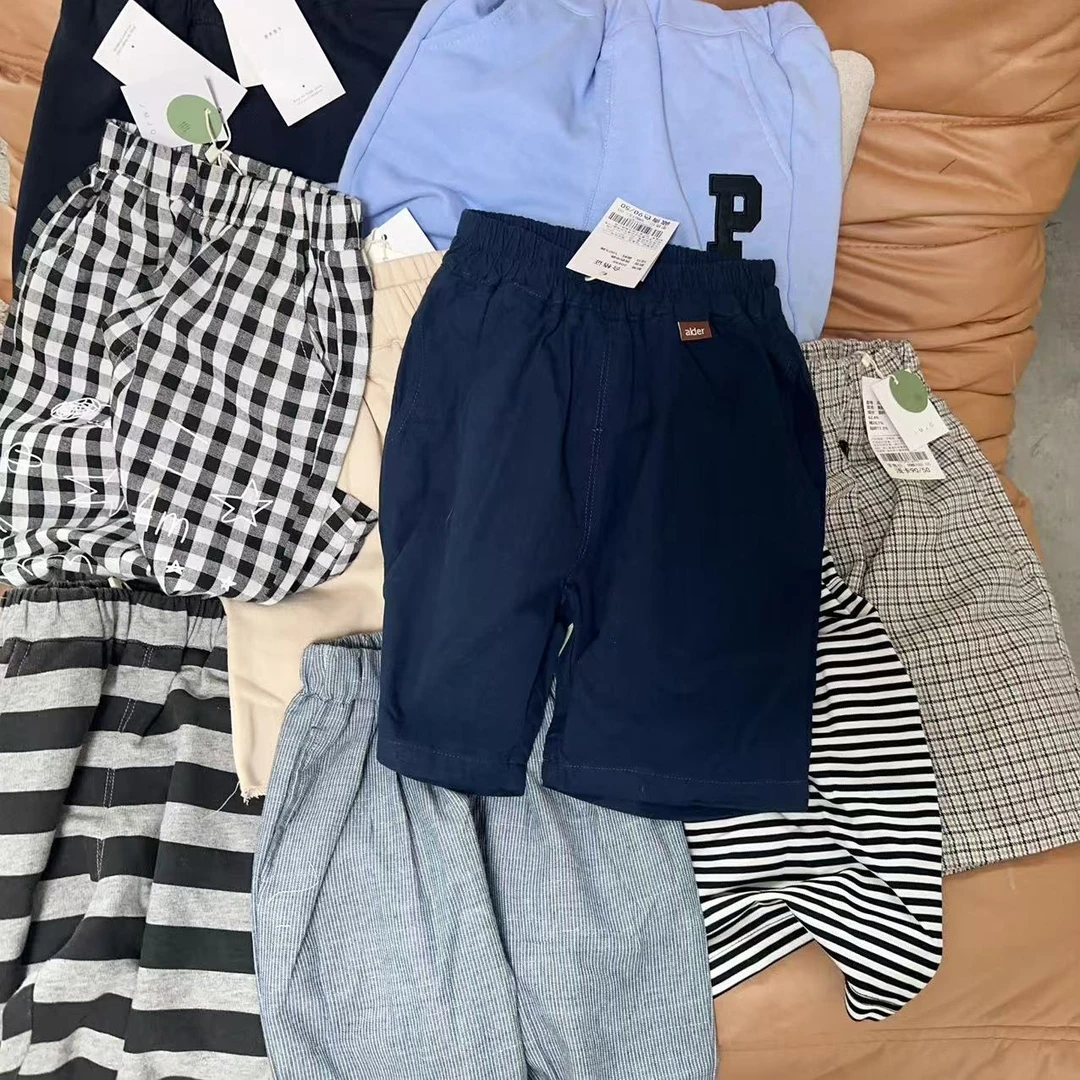 吉木吉千【裤子 开年福袋 A016】25年男女童夏季韩版五分七分裤套装